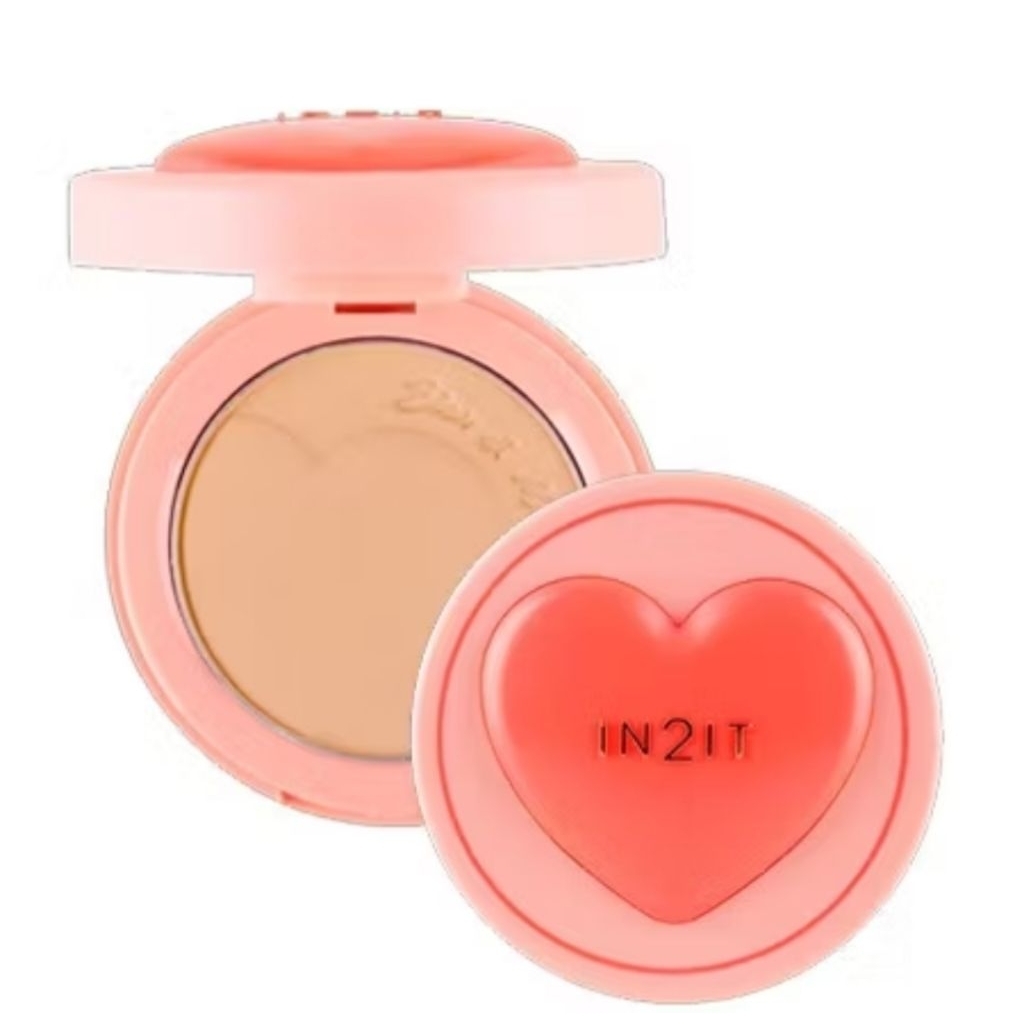 (พร้อมส่ง )IN2IT Blur&Matte Pressed Powder Spf20 BPP แป้งพัฟ แป้งเบลอ ...