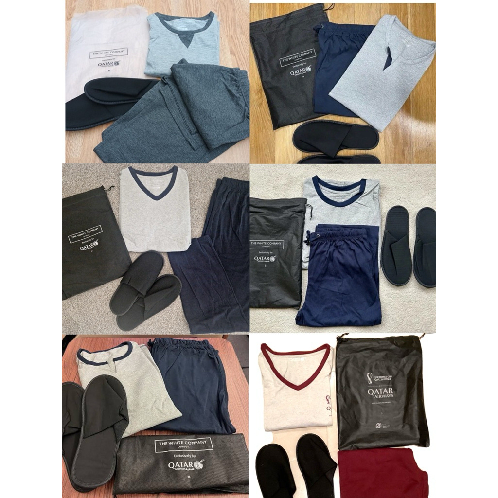 Qatar Airways Business Class Pyjamas | Shopee Thailand