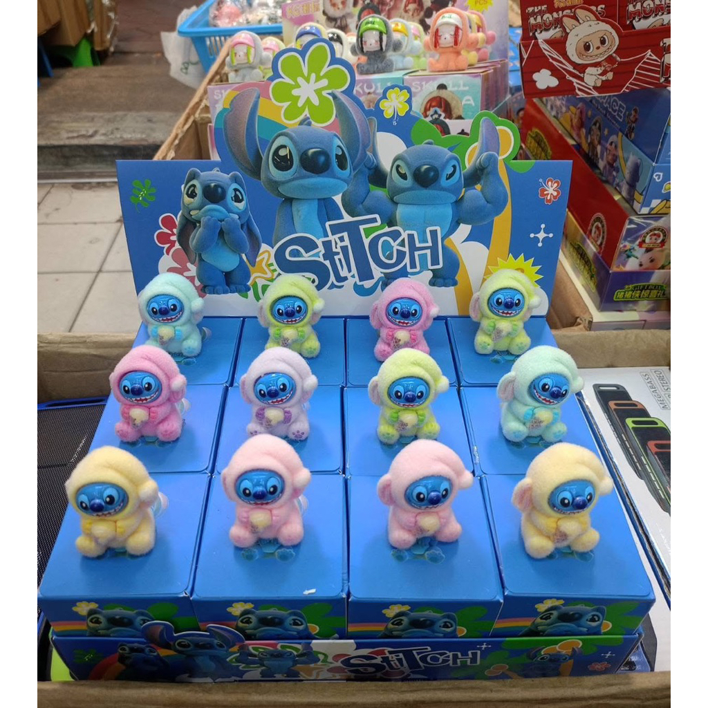 โมเดลสติชstitchสุ่ม1ชิ้น ขนกำมะหยี่ | Shopee Thailand