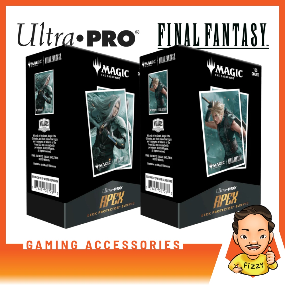 FIZZY] Final Fantasy - 105CT APEX Deck Protector Sleeves | Shopee Thailand