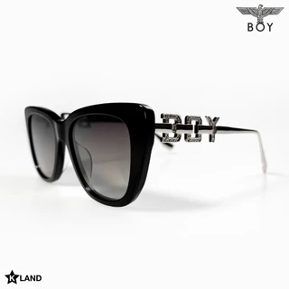 [ได้รับใน 4 ชม.] Boy London Sunglasses แว่นกันแดดบอยลอนดอน แว่นตาแฟชั่น ของแท้ พร้อมส่ง (BOY33SU6002UBKFFF)