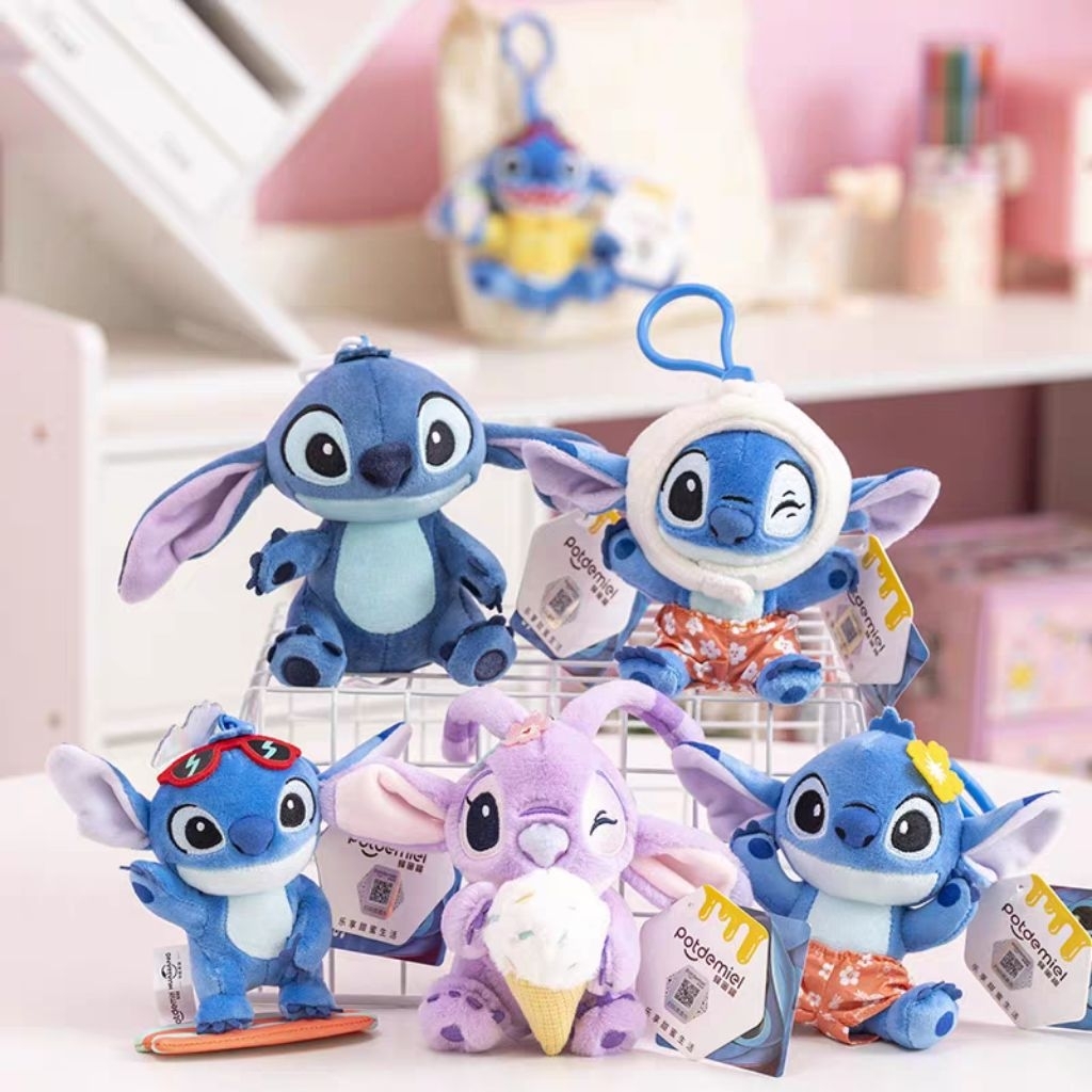 พร้อมส่ง พวงกุญแจ STITCH สติทช์สุดน่ารัก มีหลายแบบให้เลือก ไม่ต้องจุ่ม ...