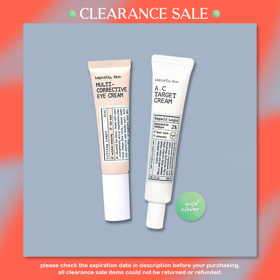 🍀 LOGICALLY, SKIN : แท้สแกนได้ exp.01/26 a.c ac target cream 30ml ...