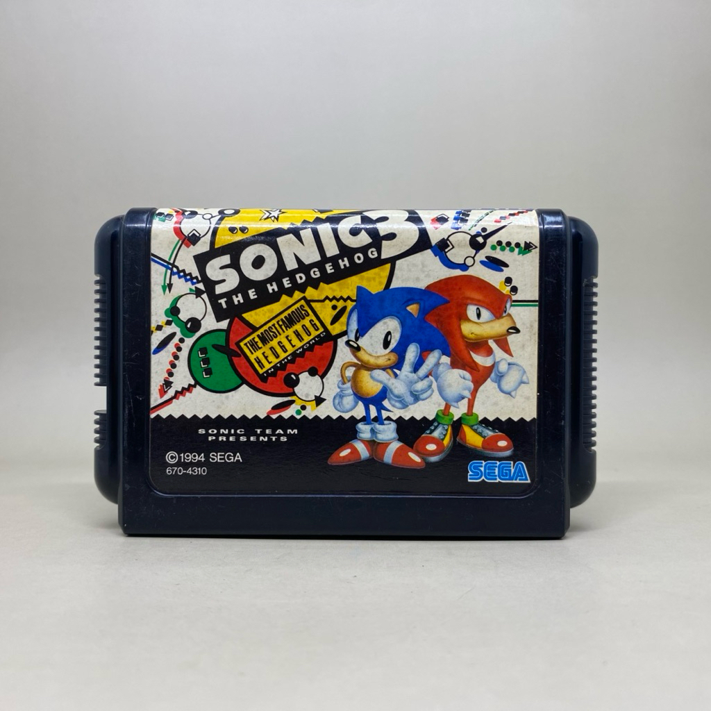 Sonic The Hedgehog - SEGA Megadrive - Version NTSC-J Japon - Bon état