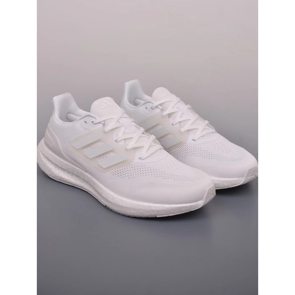 ผลิตภัณฑ์ถ่ายจริง Adidas PureBOOST 23 W รองเท้าวิ่ง แต่เพียงผู้เดียวกัน ...