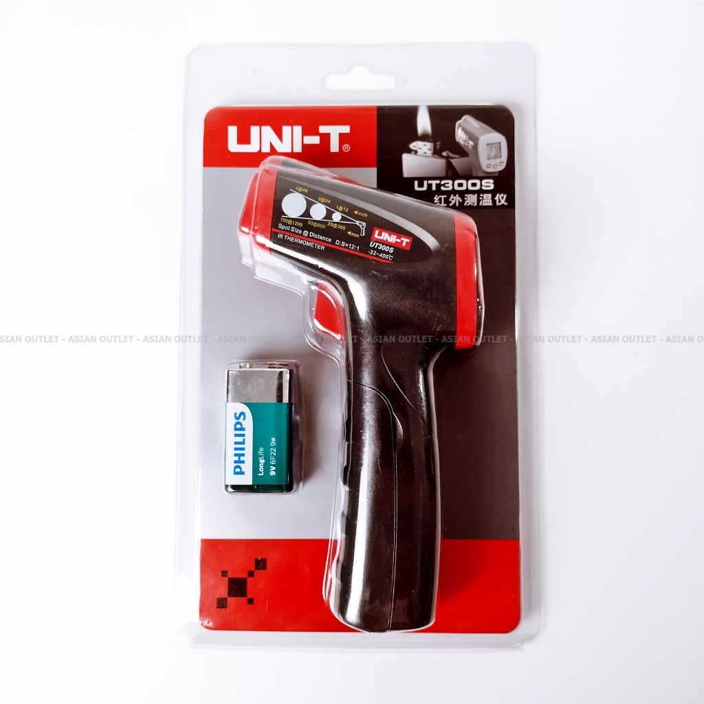 UNIT-T UT300S Surface Temperature Gun Infrared Thermometer เครื่องวัด ...