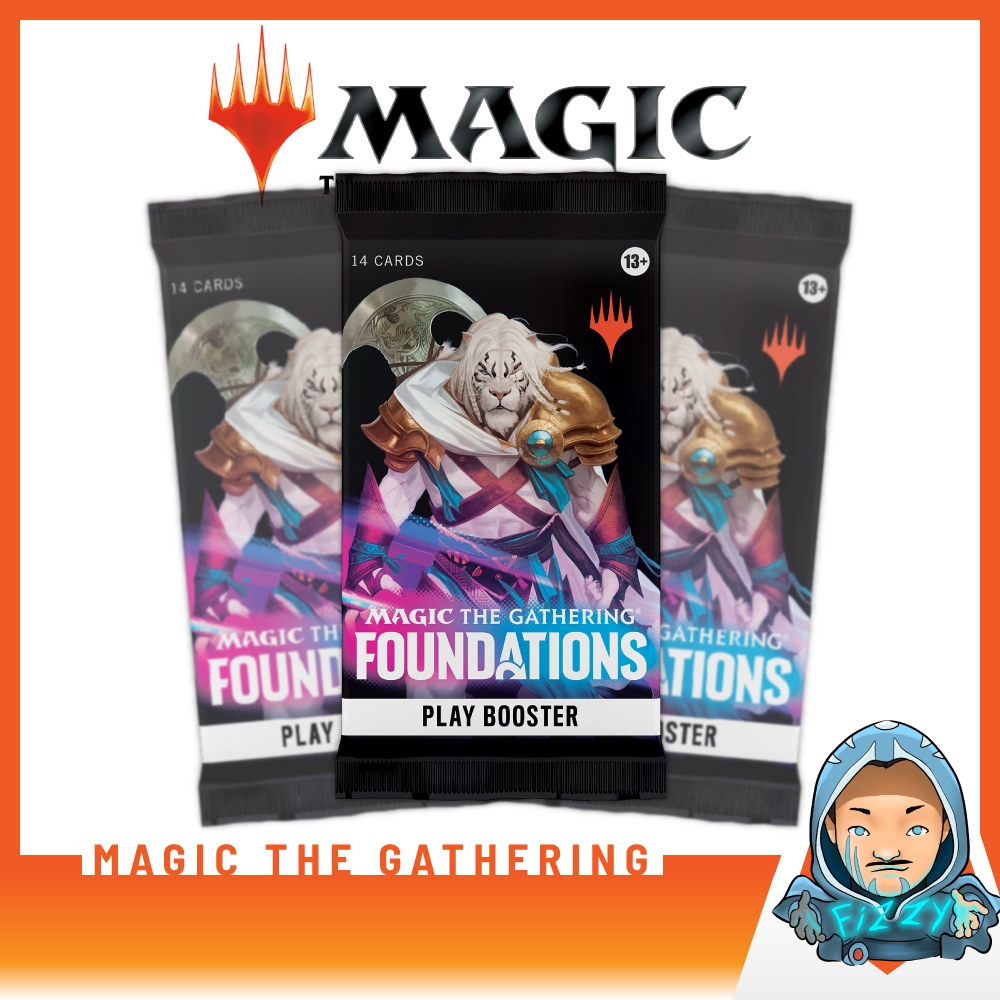 [FIZZY] Magic the Gathering (MTG): Foundation - Play Booster Pack ...