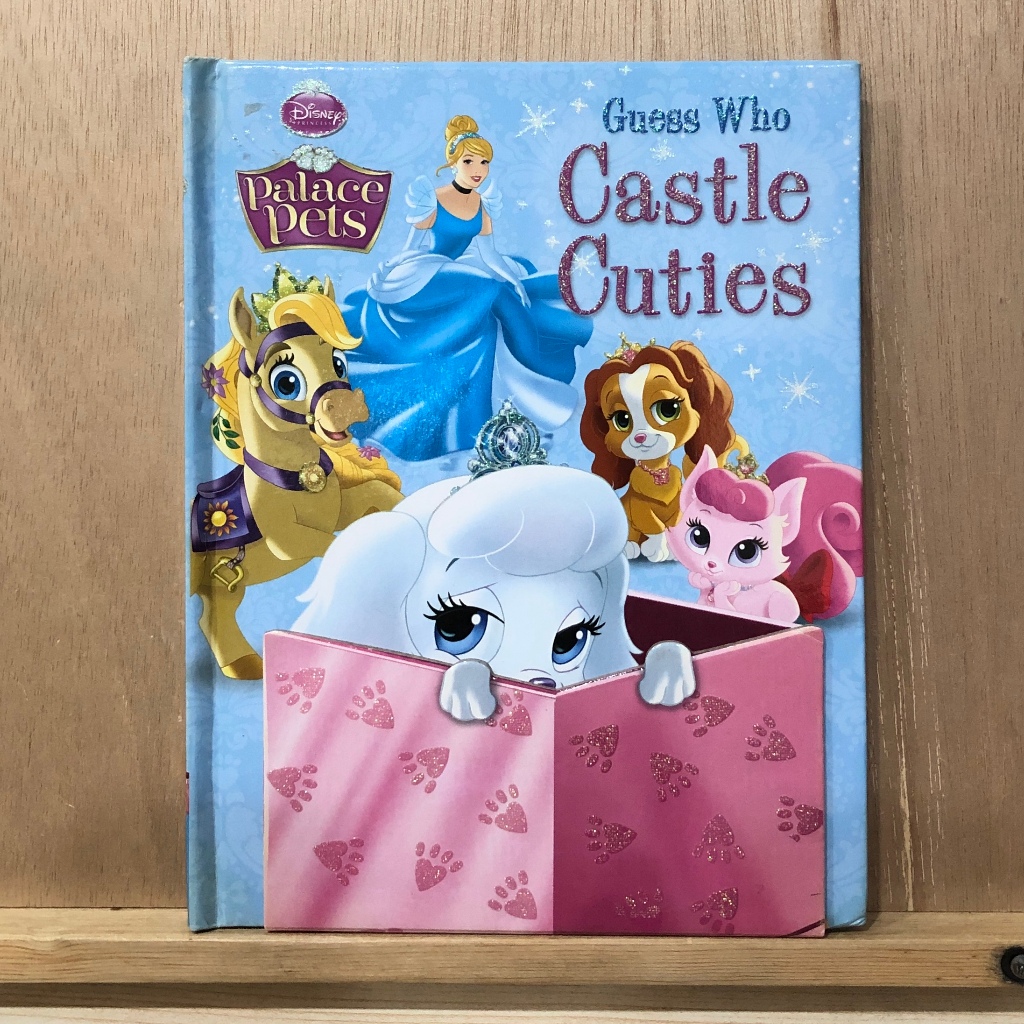 หนังสือนิทาน ภาษาอังกฤษ Board Book Disney Princess Palace Pets Guess