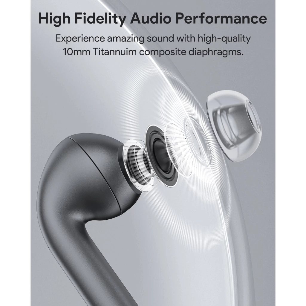 AUKEY EP-B1 Beyond ANC Pro หูฟังไร้สาย หูฟังบลูทูธ หูฟังไร้สายตัดเสียงรบกวน เบสแน่น Bluetooth 5.4 Hybrid ANC