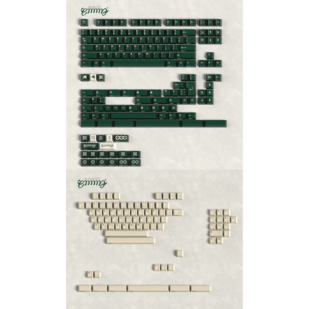 PBTFans Emma [Instock] – ktechs PBTfans Emma キーキャップ ベースキット