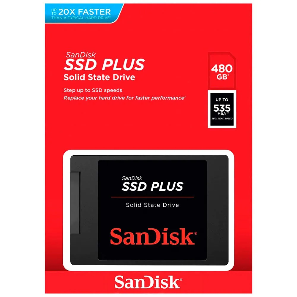 240GB 480GB SSD SANDISK PLUS SATA III 6Gb s 2.5 SDSSDA 480G G26 SDSSDA 240G G26 Shopee Thailand