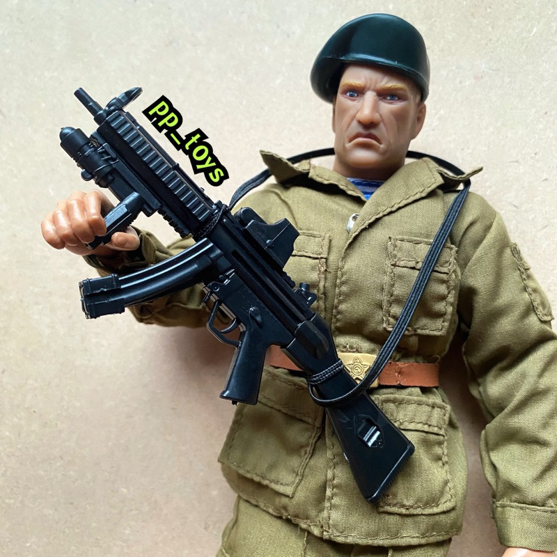 โมเดลปืนกลมือ MP5sd5 tactical smg 16 (Dual magazine) Shopee Thailand