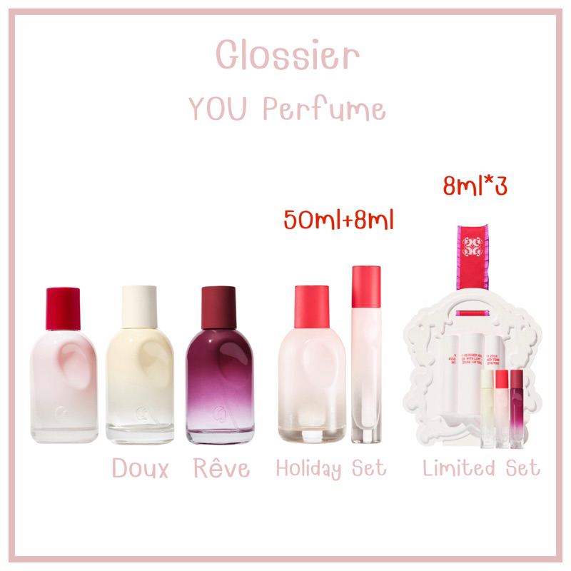 💥พร้อมส่ง💥 น้ำหอม Glossier YOU EDP, YOU Rêve EDP, YOU Doux EDP แท้100% ...