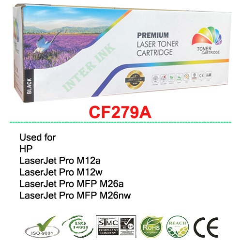 หมึกพิมพ์ LaserJet Pro MFP M26a / M26nw (CF279A) สีดำ Color Box ...