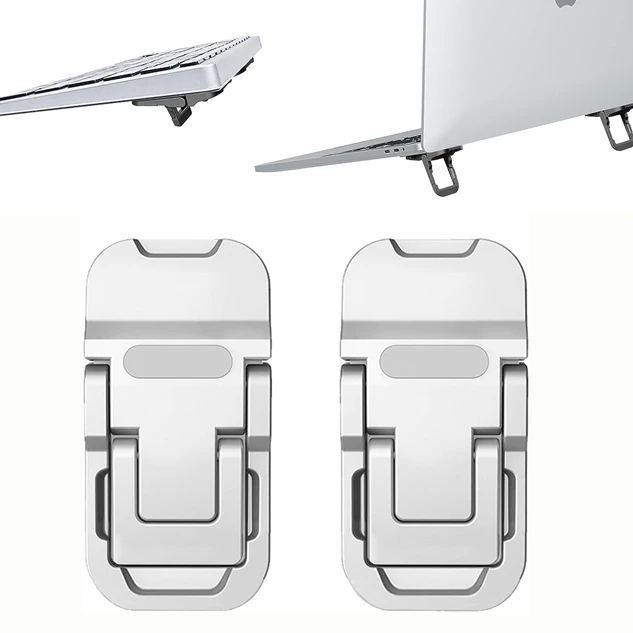 Portable Aluminum Alloy Laptop Stand, Compact 14-17 inch for MacBook Notebook Holder