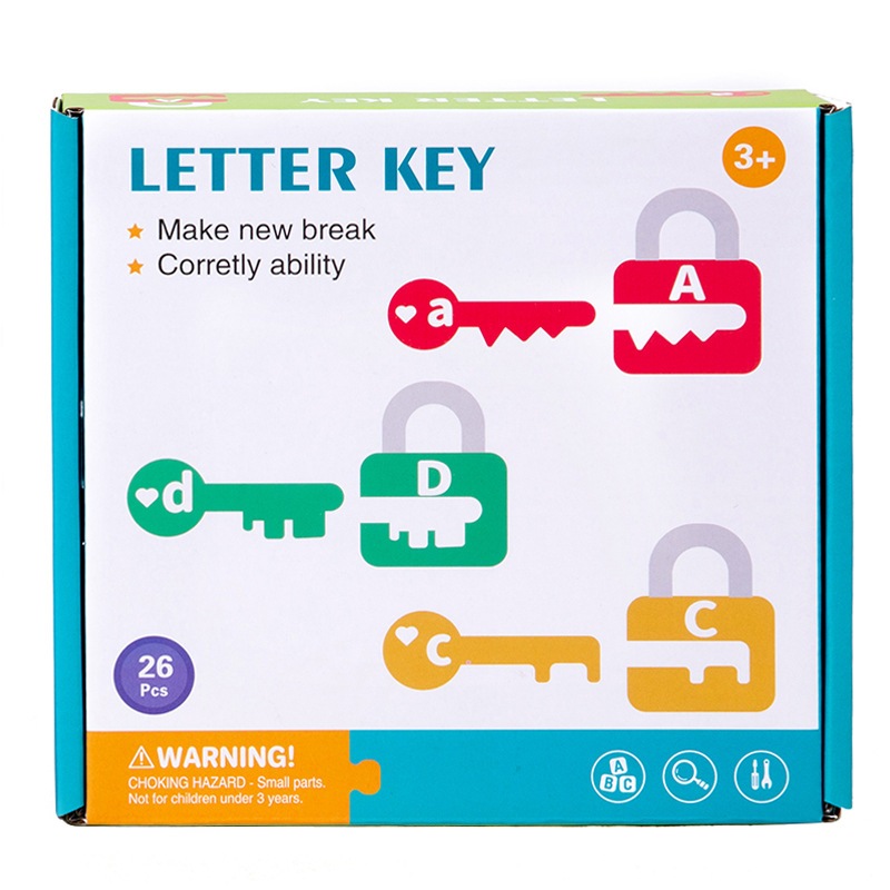 Digital Key ของเล่นจับคู่รูปกุญแจ Number , ABC | Shopee Thailand