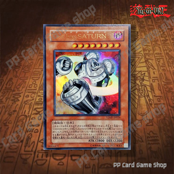The Big Saturn [VJMP-JP024] (Ultra Rare) 34004470  Yugioh !    | Shopee Thailand