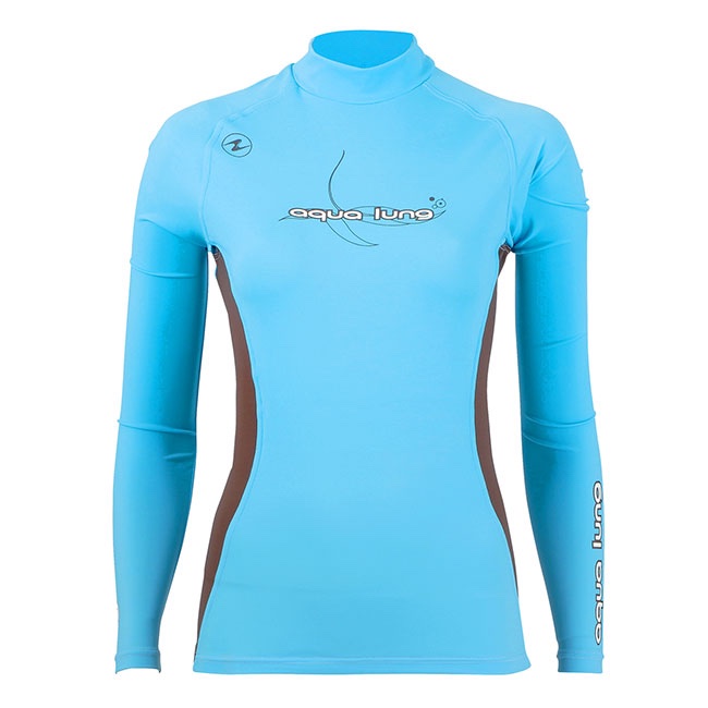 Aqualung Coco Vanilla Women's Rash Guard - Long Sleeves - UV Protection ...