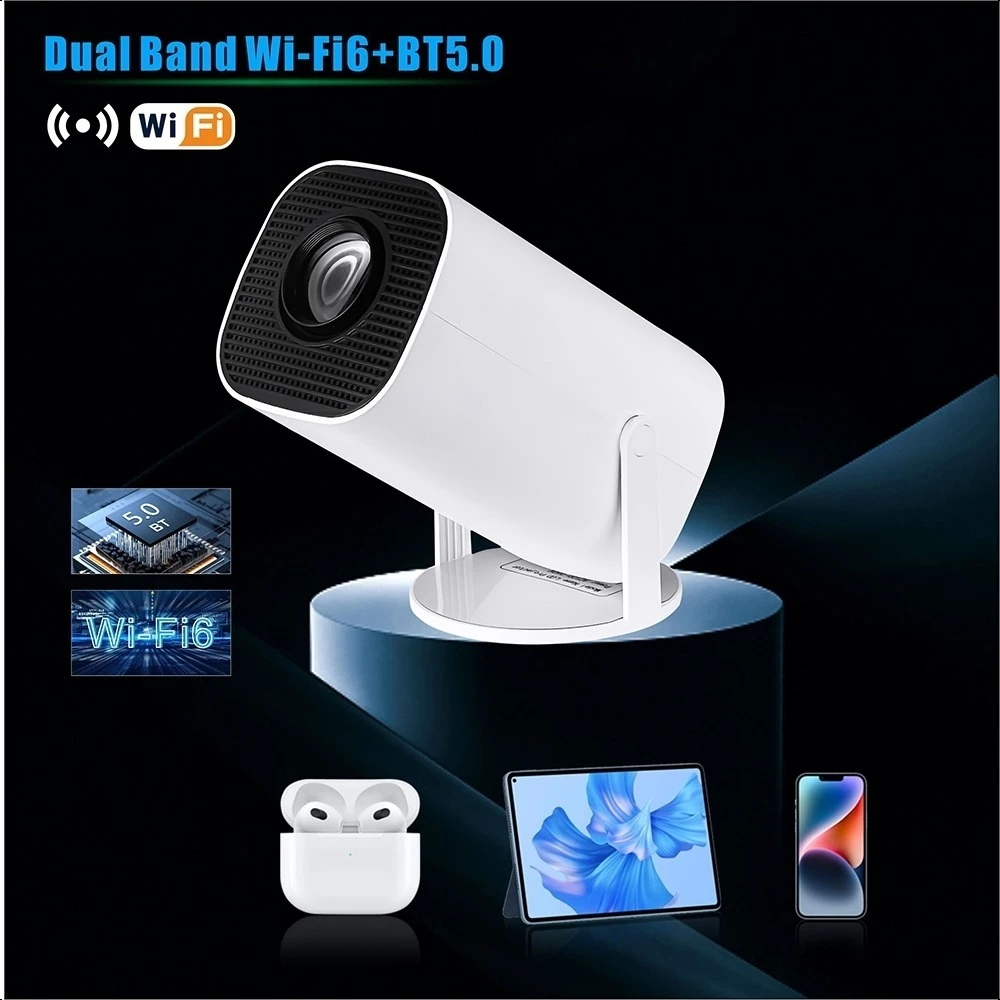 โปรเจคเตอร์มินิ projector P30 PRO โปรเจคเตอร์ดูหนัง WiFi HD รองรับการ ...
