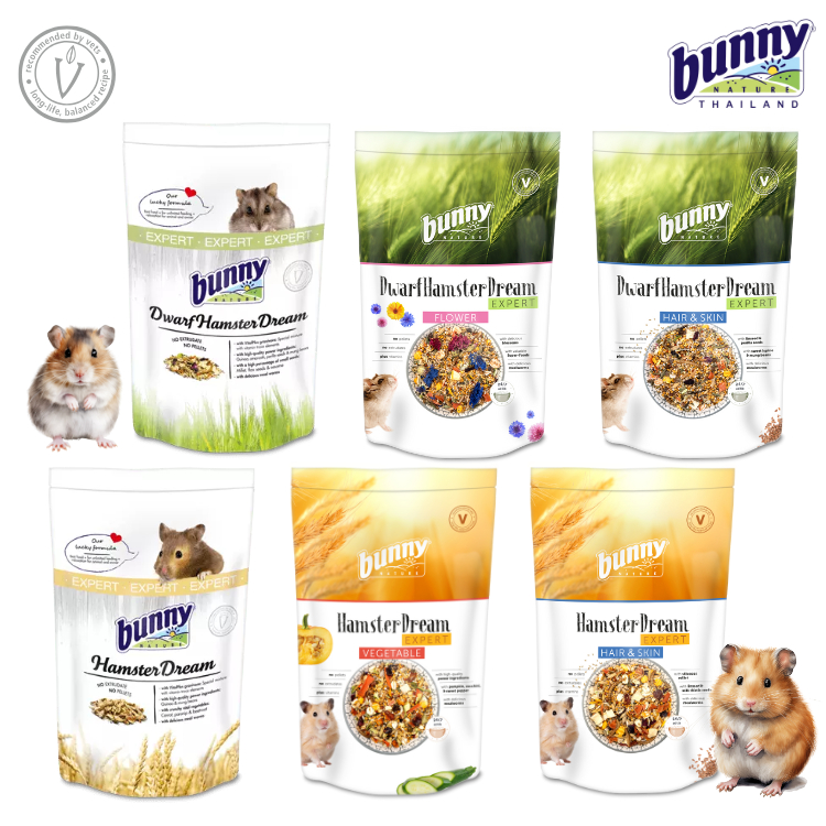 Bunny Nature (บันนี่เนเจอร์) hamster อาหารหนูแฮมสเตอร์ ไจแอนท์ สาร