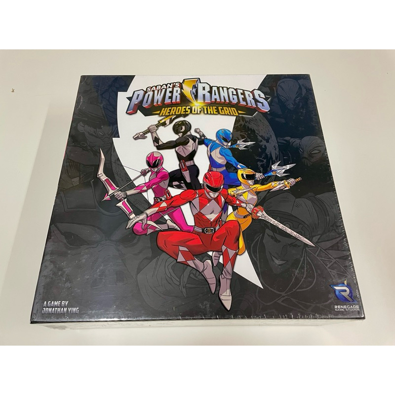 Power Rangers Heros of the Grid Core Box Board Game บอร์ดเกมส์ พาวเวอร์ ...