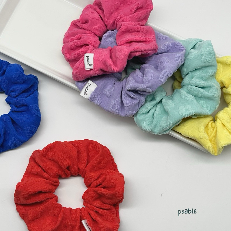 psable ♡ pony island ♡ ยางรัดผม . ยางมัดผม . โดนัทมัดผม | Shopee Thailand