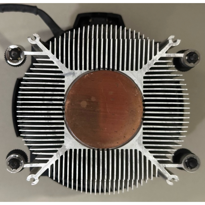 CPU AIR COOLER (พัดลมซีพียู) SINK AMD RYZEN AM4 CPU RYZEN ไฟสีแดง ...