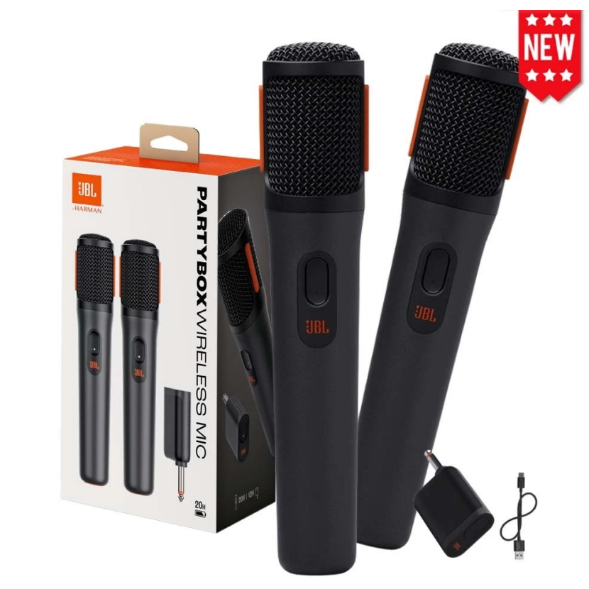 JBL PartyBox Wireless Mic ไมโครโฟนไวร์เลส Wireless Microphone Set Party ...