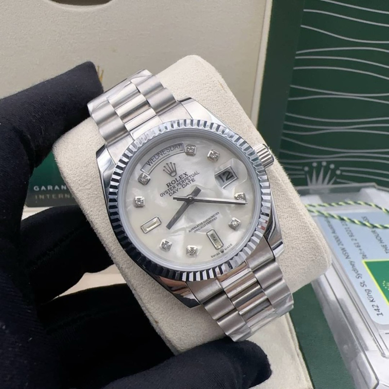 rolex daydate VIP เทียบแท้ 1:1 Size 36mm ระบบ ออโต้ | Shopee Thailand