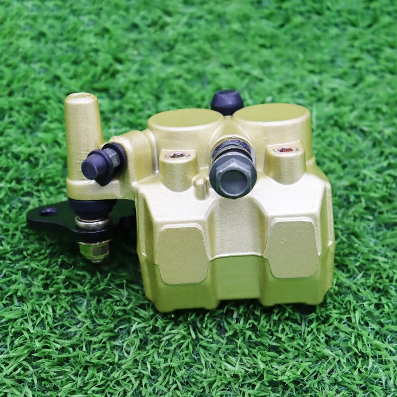 ปั๊มล่างเวฟ 110/100 สีทอง พร้อมขาจับและผ้าเบรค รูปที่ 3