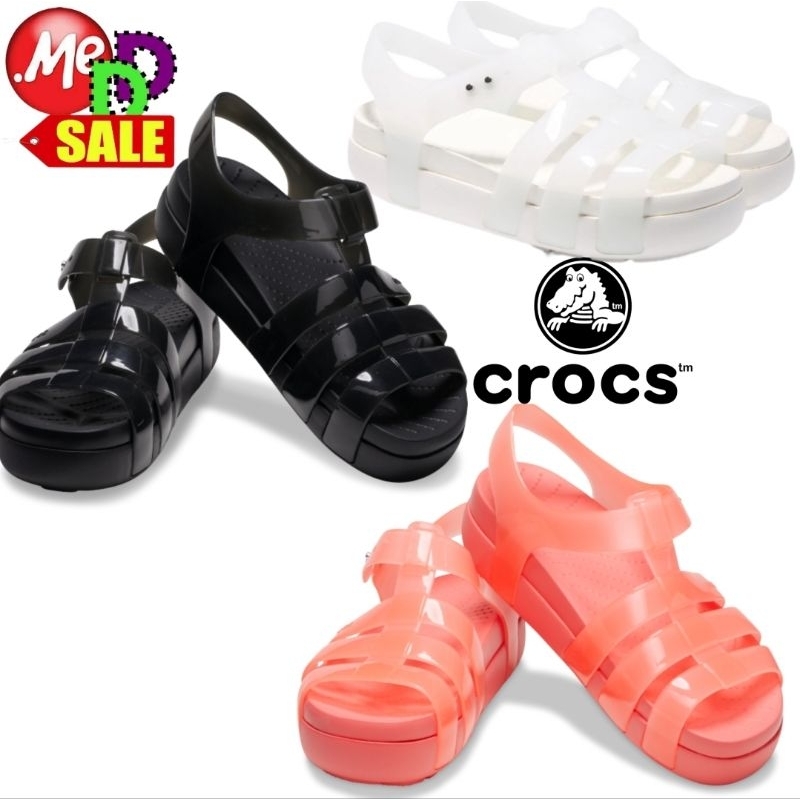 CROCS - ใหม่ คร็อคส์ รองเท้าลำลอง รุ่น Crocs Isabella Clog / Carlie Cut ...