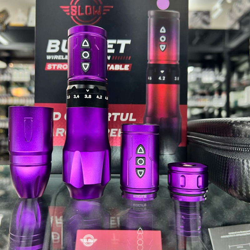 SLOW BULLET เครื่องสักแท้ รับประกันมอเตอร์1ปี | Shopee Thailand
