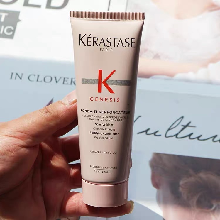 Kérastase Genesis, Fortifying Anti-Hair Fall Mask, For Weakened Hair, With Ginger Root, Masque Reconstituant, 200ml - View #4