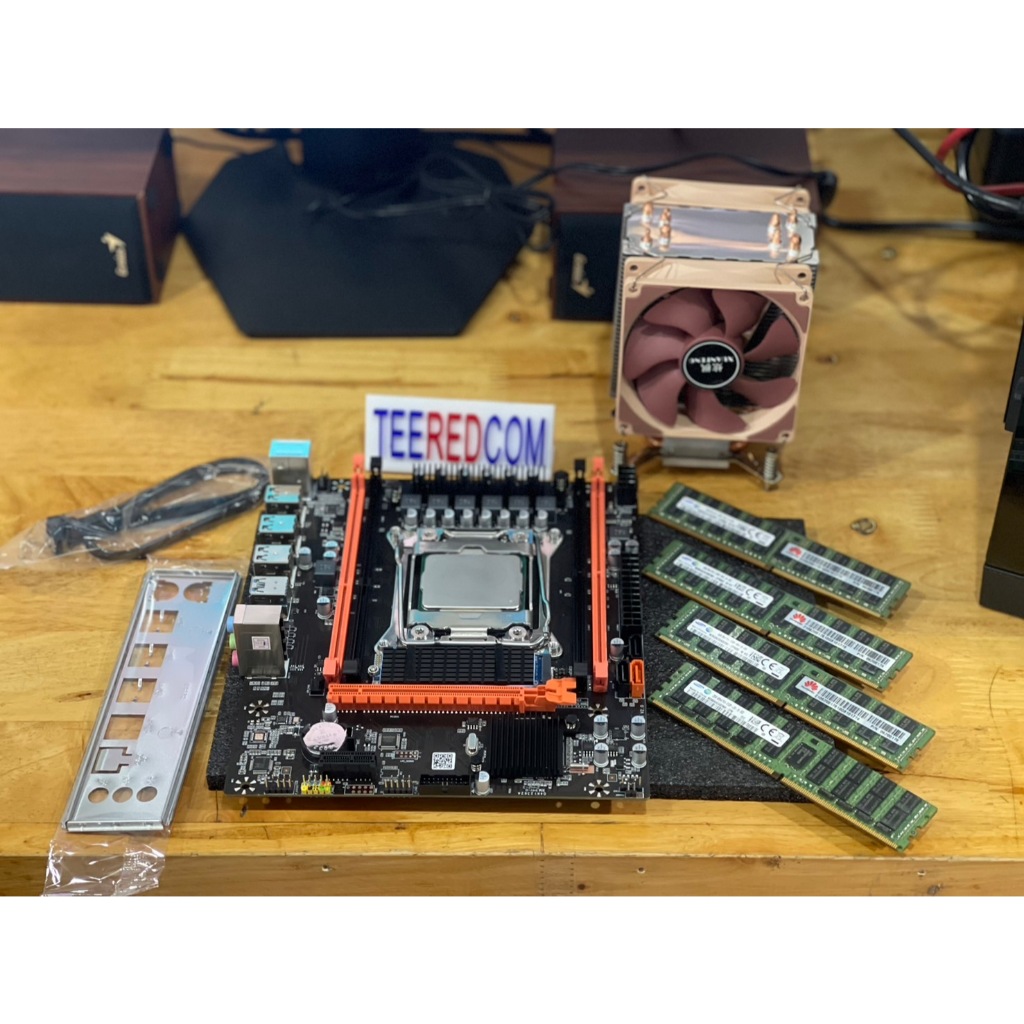 ชุด Mb x99+cpu+RAM INTEL XEON E5 2666 V3 10c/20t 2.9-3.5Ghz + ram