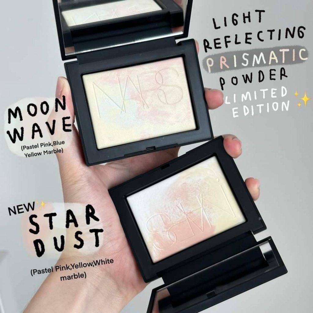 NARS Light Reflecting Pressed Setting Powder แป้งนางฟ้า สี #MOONWAVE ...