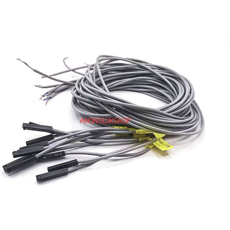 1เส้น 👉👉 CS1-G Reed Switch หรีดสวิตช์ เซ็นเซอร์แม่เหล็ก 2สาย DC/AC 5 ...