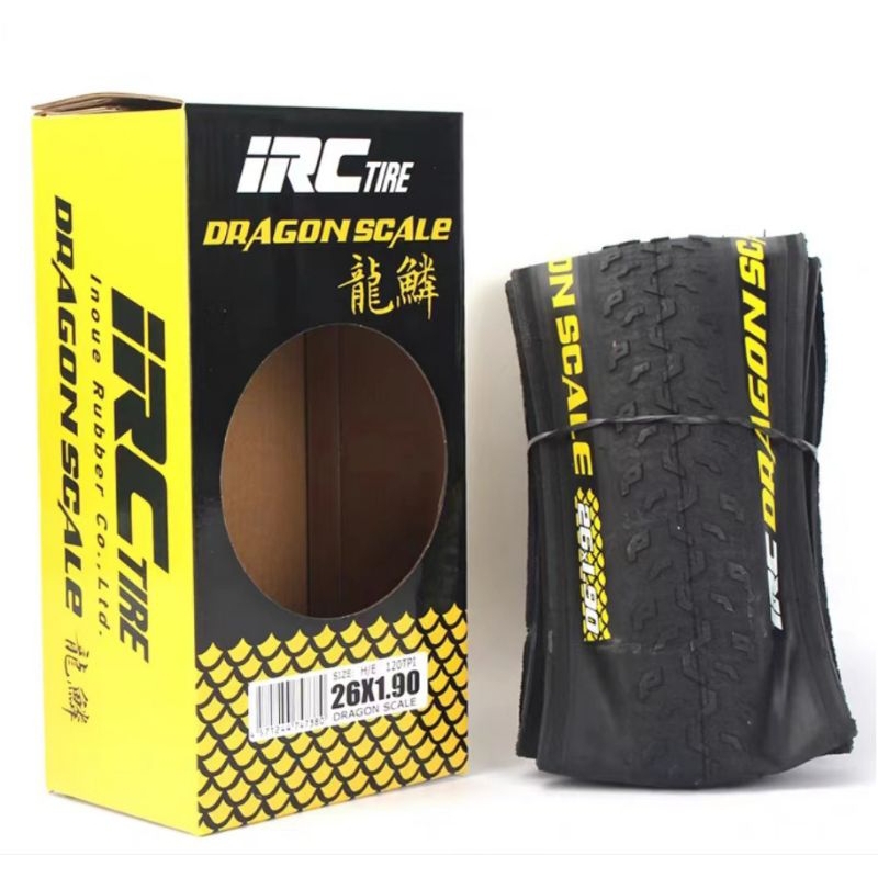 ยางนอกจักรยาน ขอบพับ IRC Dragon Scale 120TPI พรีออเดอร์จำนวน 1เส้น ...