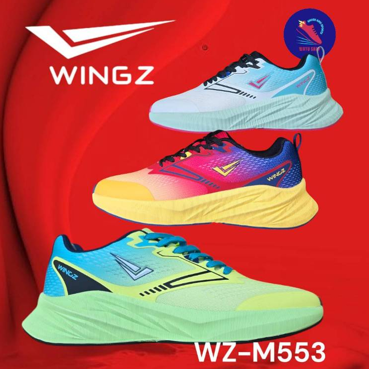 WINGZ รองเท้าวิ่ง ผ้าใบ RUNNING (รุ่น M553 ) ดีไซน์สวย น้ำหนักเบามีทั้ง ...