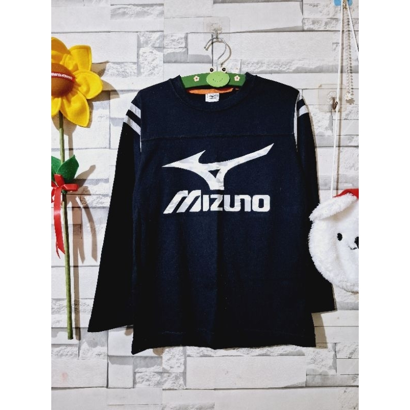 เสื้อยืดแขนยาวเด็กMizuno ไซส์140 ผ้าบางผ้านิ่ม สินค้ามือสอง เสื้อยืดแขนยาวเด็กMizuno ไซส์140 ผ้าบางผ้านิ่ม สินค้ามือสอง