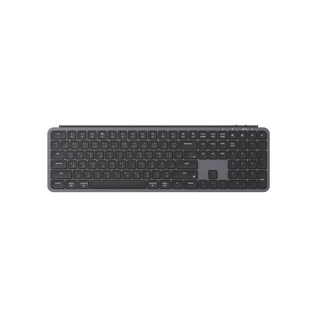 Keychron B6 Pro Ultra Slim Wireless Keyboard คีย์บอร์ดไร้สายขนาดเต็ม เสียงเงียบ ประสิทธิภาพสูง