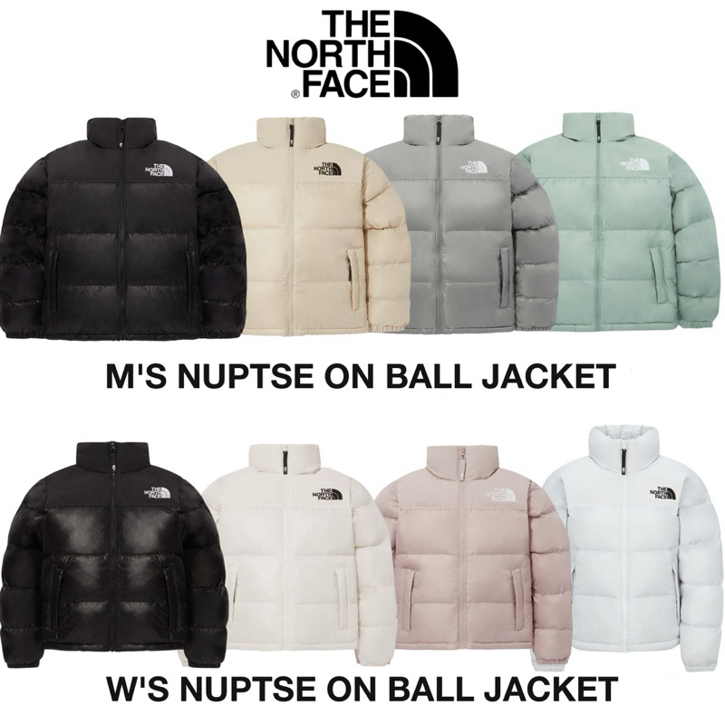 The North Face m's-w's nuptse on ball jacket | Shopee Thailand