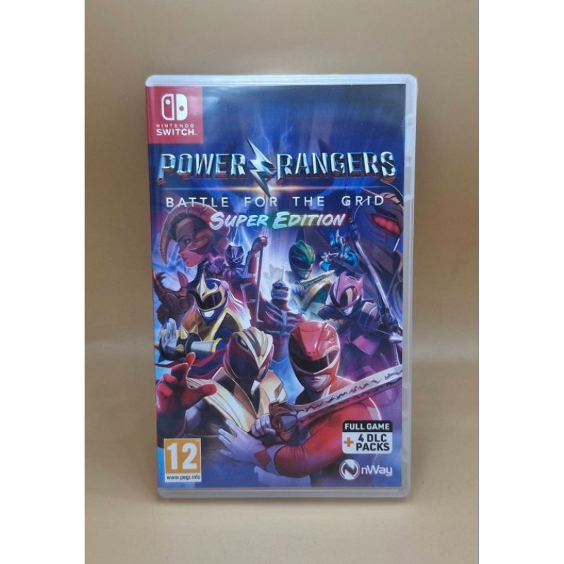 (มือสอง) มือ2 เกม Nintendo Switch : Power Rangers: Battle for the Grid ...