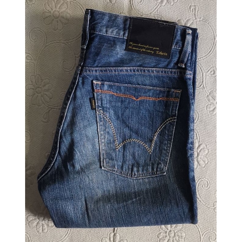 Edwin​ 503​NB​ แบรนด์แท้ Made​ in​ japan​ เหมาะกับ​เอว 29​ นิ้ว 