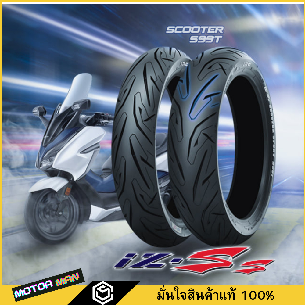 ยาง PCX 160 110/70-14 และ 130/70-13 ยี่ห้อ IRC ลาย IZS SUPER SPORT