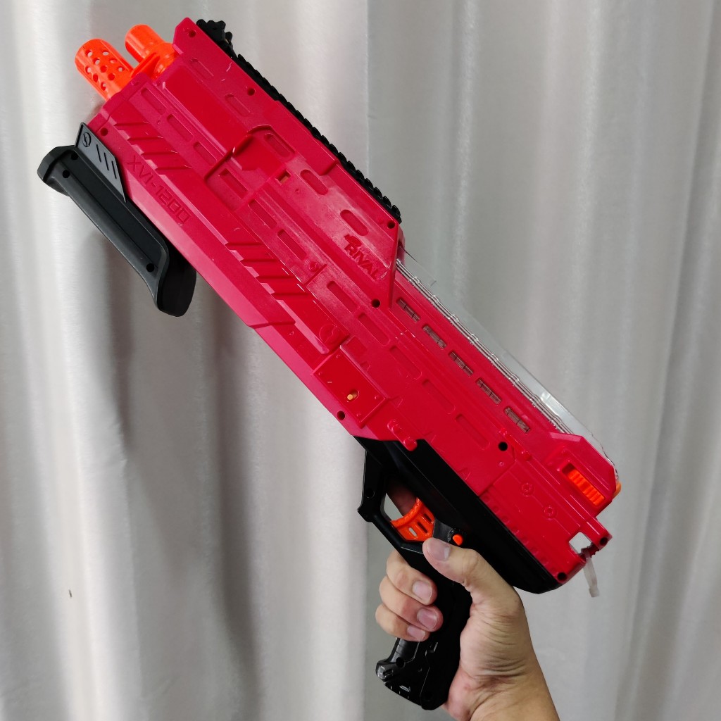 NERF Rival Atlas XVI-1200 - ปืนของเล่นเนิฟ มือสอง ยิงลูกกลม พร้อมกระสุน ...
