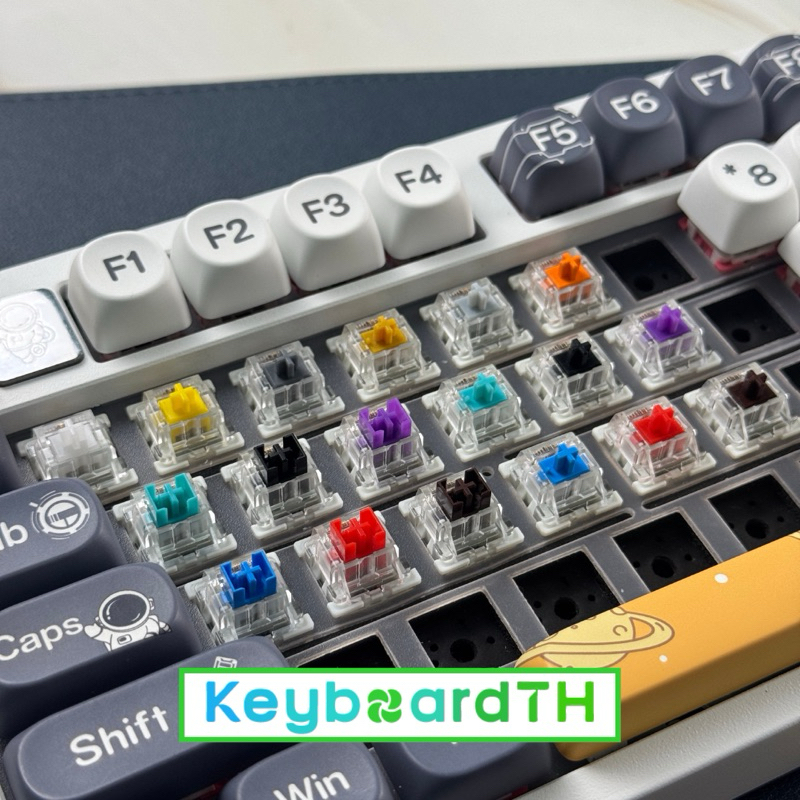 สวิทซ์ คีย์บอร์ด Outemu Switch Mechanical Keyboard Switch แดง น้ำเงิน ...