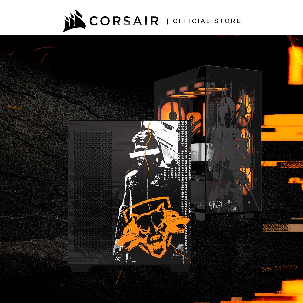 CASE CORSAIR 3500X CALL OF DUTY BLACK OPS 6 EDITION TEMPERED GLASS ...