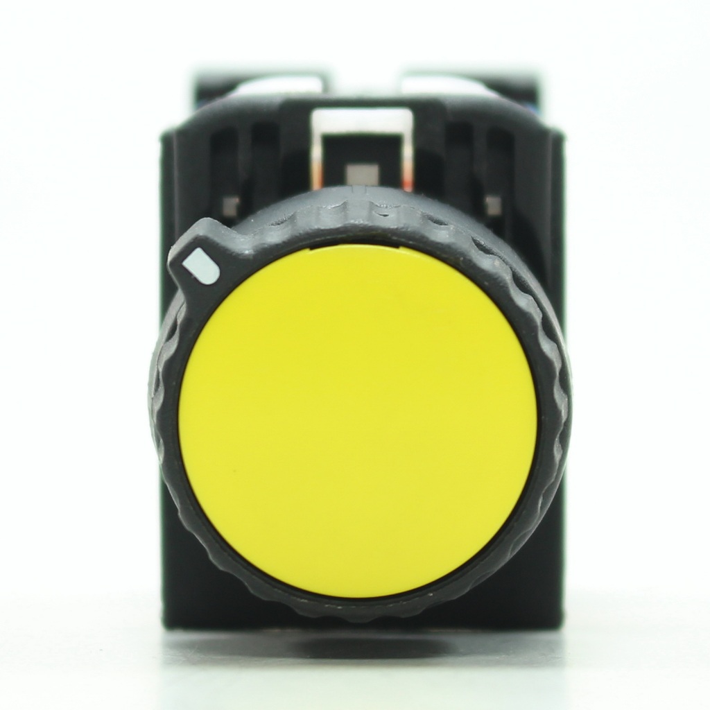 Bouton-poussoir FUJI Avec Bague Sélectrice 2 Positions - 2NO+2NC, Auxiliaire, Couleur Noire - Réf. AR30S1R-22B - 7