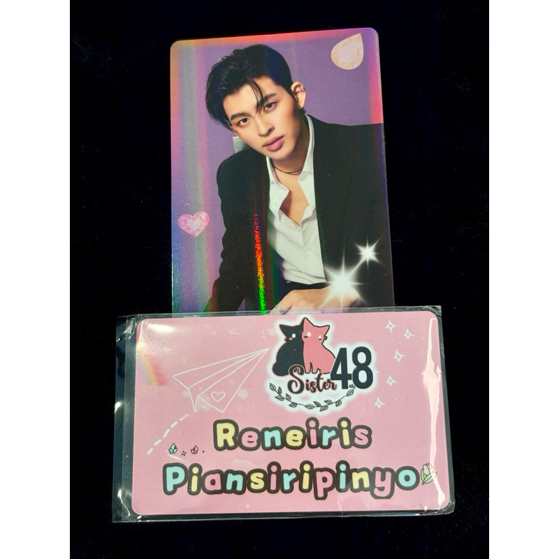 1) ของสะสม Black in color Collectible Random card GMMTV Official