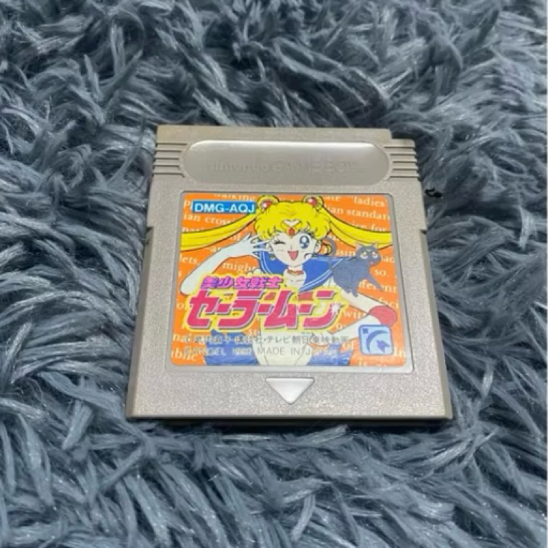 (แถมกล่องใส่ตลับ) ตลับแท้เครื่อง Gameboy เกมส์ Sailor moon โซน 🇯🇵 ตลับ
